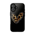 Leopard Heart Phone Case